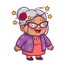 Nana Rosa Mind blown reaction GIF